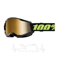 Окуляри 100% STRATA 2 Goggle Solar Eclipse - Mirror Gold Lens